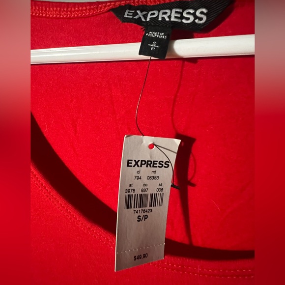 Express red dress - Picture 2 of 4